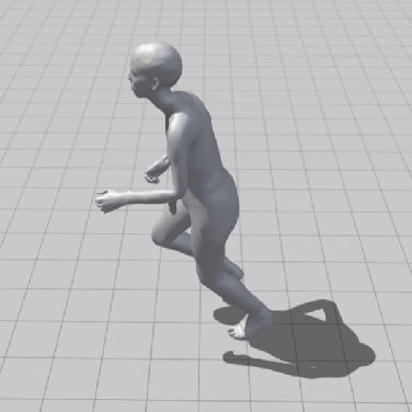 [3D Marcela] Correndo com pescoço de tartaruga